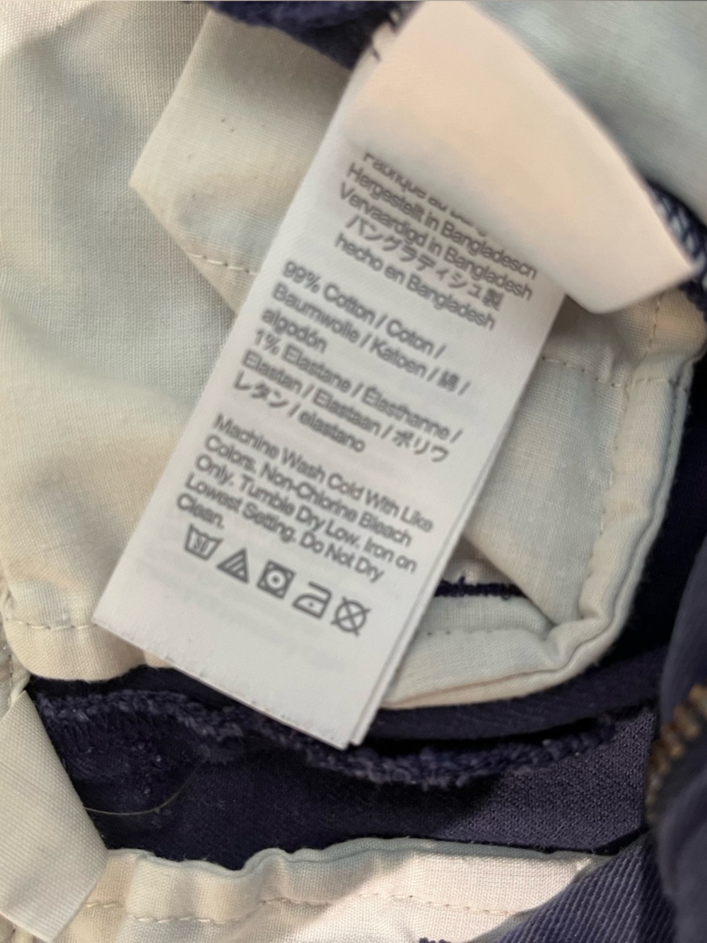 Crewcuts Navy and Light Gray Boys' Casual Shorts - Picture 4 of 4